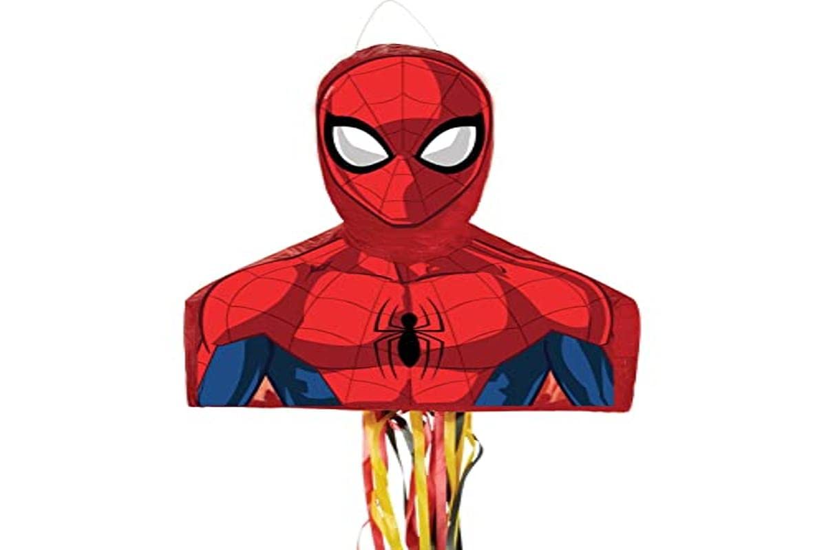 Amscan 9903150 - Spider-Man Pull String Pinata - 50cm