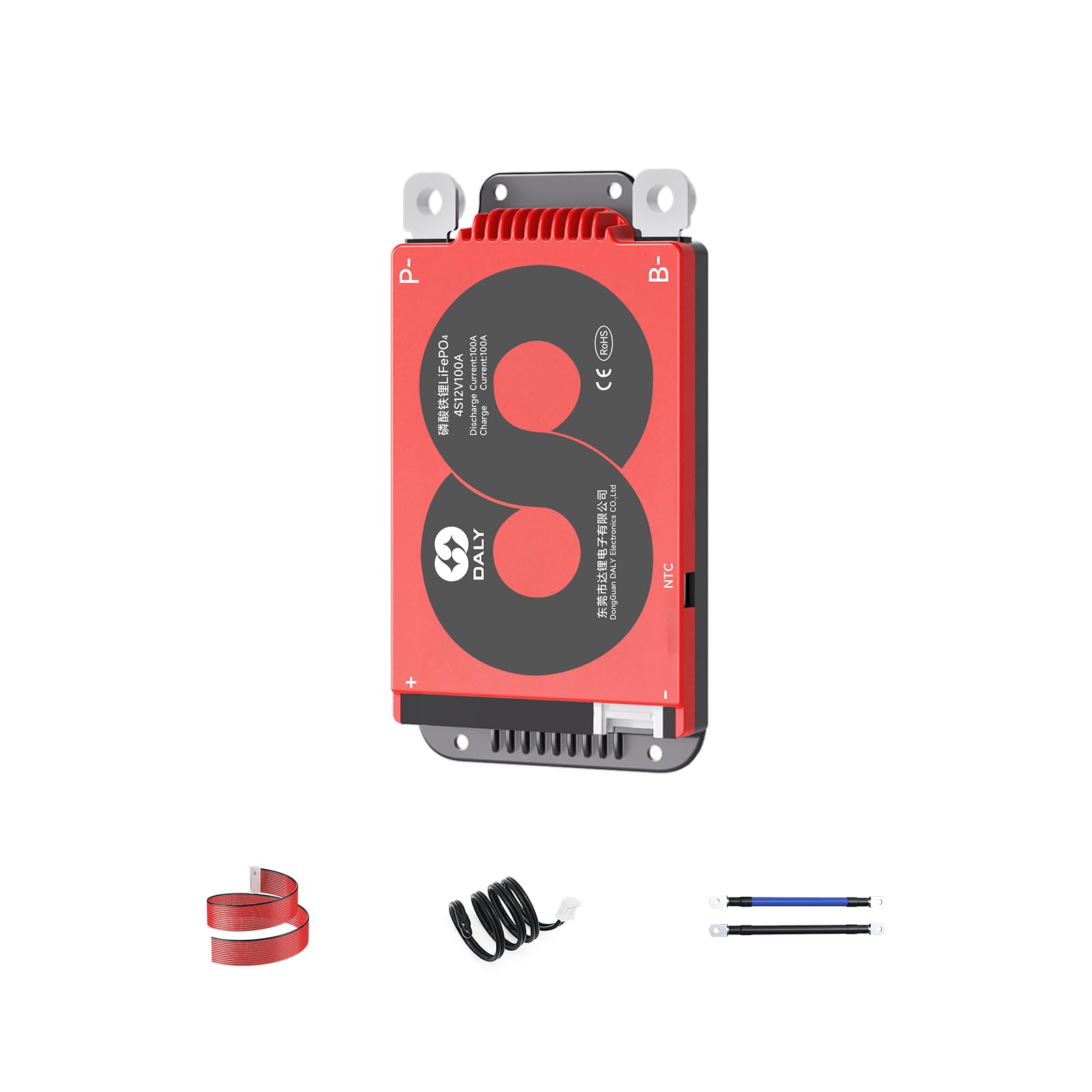 Photo 1 of DALY 4S-16S BMS 15A to 200A Protection Board with Balance Wire and Temperature Sensor for Lithium Battery Pack?LifePO4 4S 12V,100A?