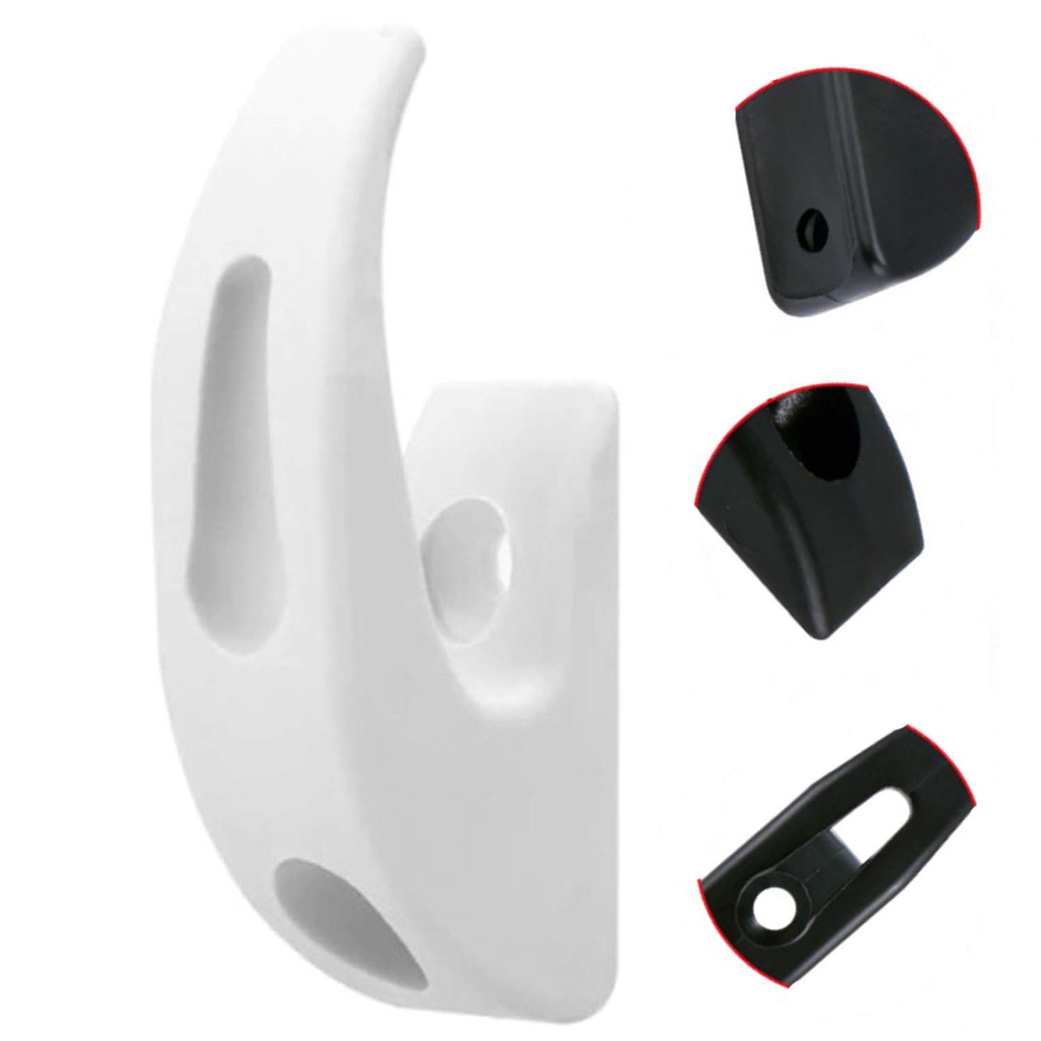 Vestigia® - Compatible HEAVY DUTY HOOK for Xiaomi Mi Electrric Scooter M365, Essential, 1S, Lite, PRO, PRO 2 (holds + 50kg) Carry Bags Scooter Backpack (White)