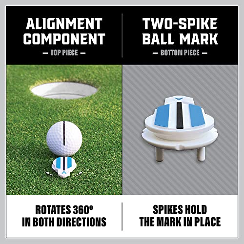 Alignment Ball Mark 360° Rotating Golf Ball Marker Pricepulse