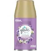 Glade Aromatizador de Ambiente Automático, Lavanda e Baunilha, Refil 260ml