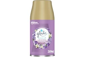 Glade Aromatizador de Ambiente Automático, Lavanda e Baunilha, Refil 260ml