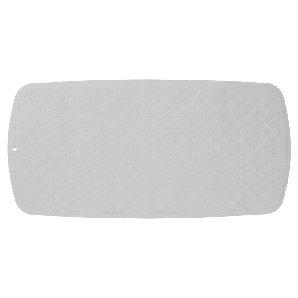 Sealskin Rubelle Anti-Slip Mat, Rubber, Grey, 37 x 0.4 x 75 cm