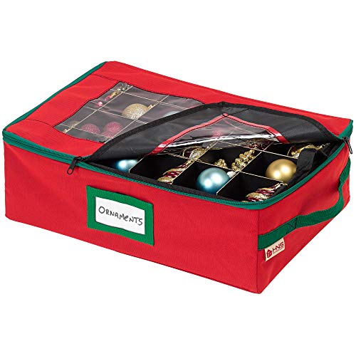 Underbed Christmas Ornament Storage Container Holds up to 483