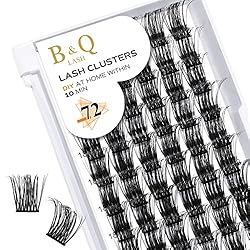 Lash Clusters D Curl 18mm DIY Lash Extensions 72