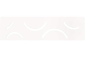 Schluter Systems Niche Shelf-N - Curve Design -Matte White - (SNS1D6MBW) Kerdi-Line Shower Acessory