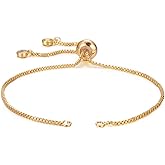 DanLingJewelry 20pcs Adjustable Slider Bracelet Slider Extender Chains with Rhinestones Ends for Jewelry Making DIY 8 Inches(226mm) G