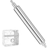 Venussar Steel Wire Pulling Roller, 4x4 Wire Pulling Guide | Electrical Wire Pulling Tool, Steel Wire Roller for 4" Square Electrical Box