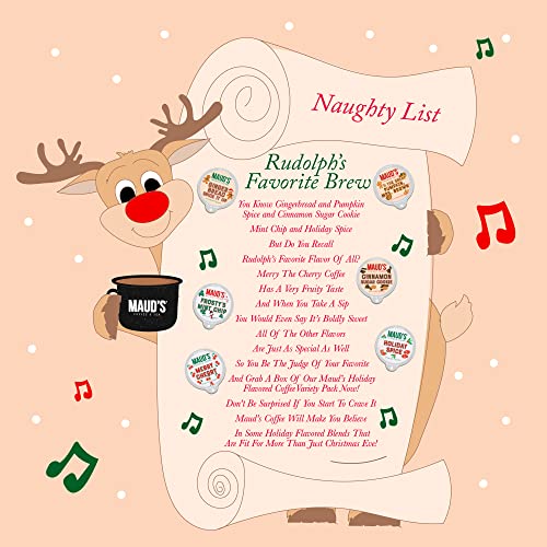 Maud's Holiday Flavored Coffee Variety Pack (Fall Coffee Variety Pack