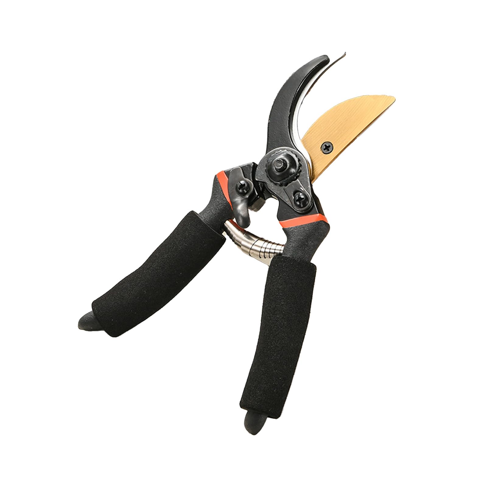 Secateurs Heavy Duty, Garden Secateurs Professional Pruning Shears with Non-Slip Handles, Secateurs & Pruning Scissors with Safety Lock for Plants, Gardening, Trimming, Garden Tool