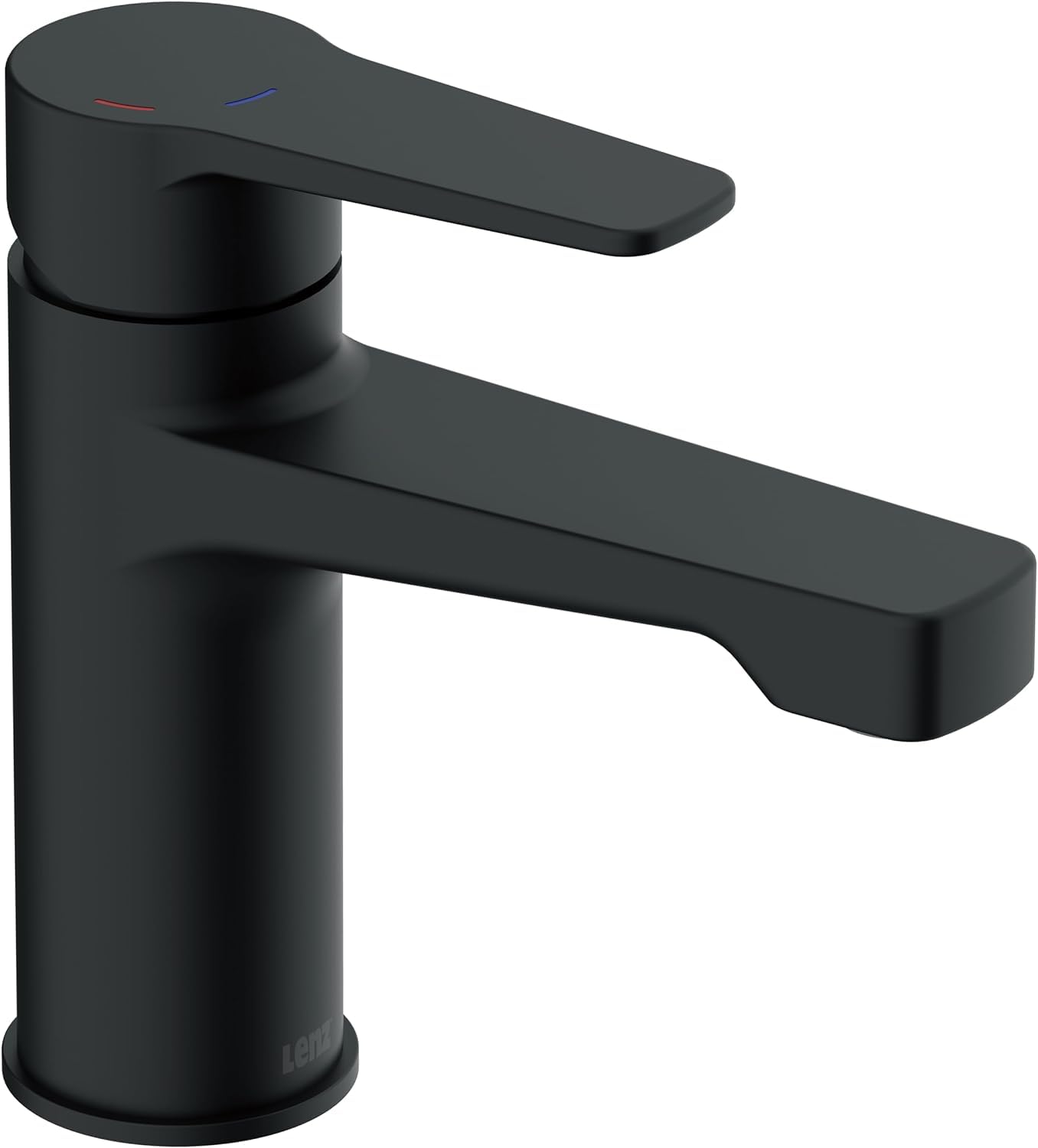 Lenz 46010851 Mola Washbasin Mixer tap, Black