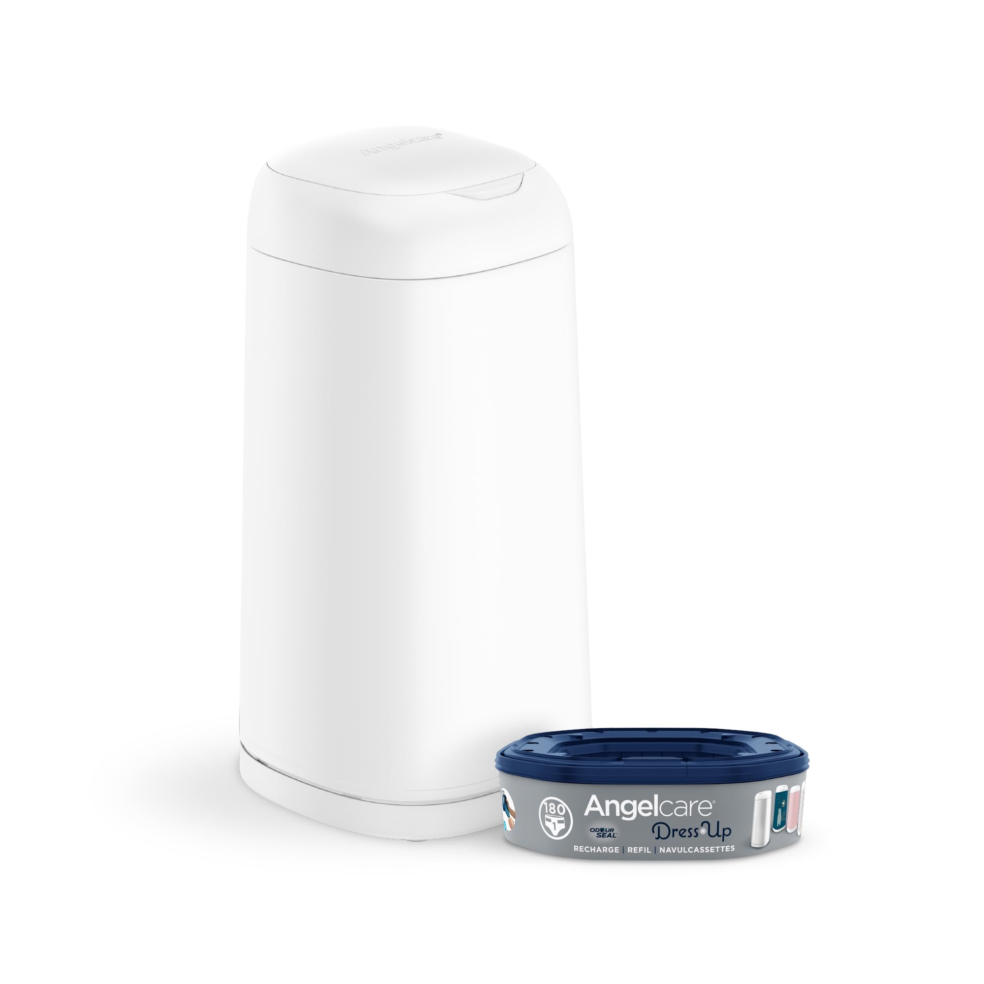 Angelcare Dress Up Lacquered Nappy Bin