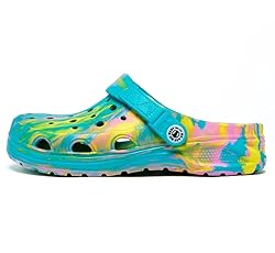 Generic Boys&Girls Classic Marbled Tie Dye Clog