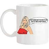 Fonhark - Vanderpump Rules, Stassi Schroeder, Inspired Coffee Mug Funny Birthday, Reality TV Pop Culture, 11 Oz Novelty Coffee Mug/Cup, White