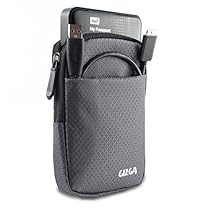 GIZGA 2.5" Hard Drive Case - Impact Resistant Jacket Pouch (Royal Blue)