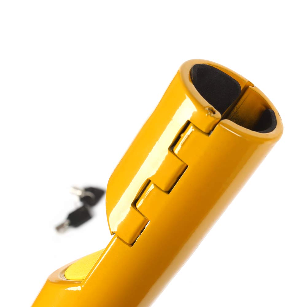 Candado De Volante Con Alarma, Bloqueo De Volante Para Coche Con 2