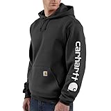 Carhartt Men's K288 Loose Fit Midweight Logo Sleeve