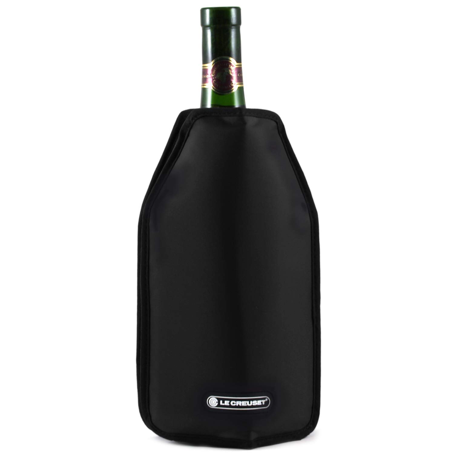 Le Creuset Wine Accessories Wine Bottle Cooler Sleeve- Black — image 1
