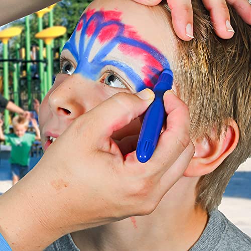 Easy Face Paint Crayons NonToxic Face Painting Kit 12 Colors