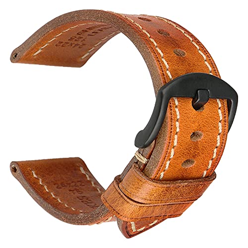 REZERO Watch Band, Vintage Leather Watch Strap