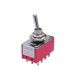 mxuteuk 2pcs MTS-403 12 Terminal 3 Position 4PDT