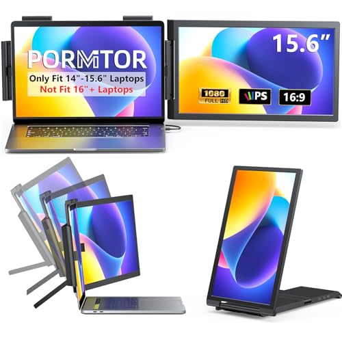 Laptop Screen Extender 1080P FHD IPS Portable Monitor