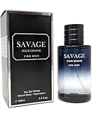 J&H SVAGE Cologne for Men, Eau de Toilette Spray, Wonderful Gift, Signature Scent, Daytime and Casual Use, for all Skin Types, 3.4 Fluid Ounce