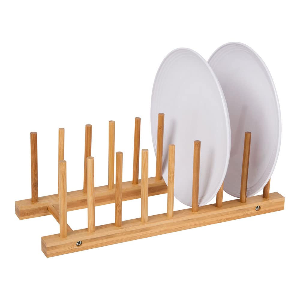 BigBuy Cooking V0200620 Wooden Dish Drainer Bravissima Kitchen, Wood