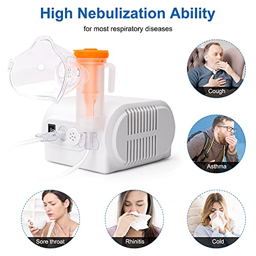 Portable Compressor Nebulizer, Nebulizer Machine with A Set of