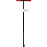 HOMESTEAD 28" Water Meter Key - Steel T Handle, Water Key Shut Off Tool with U-shaped Head