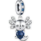 S925 Silver Ocean&amp;Animal Charms for Pandora Bracelets Necklace Women Gift | Inspirational Gift for Daughter Birthday Gifts Cute Christmas Stuff Pendent Emotional Positive Charms Jewelry Family Friends