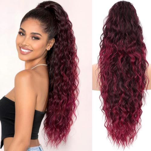 KooKaStyle Curly Drawstring Ponytail Extension