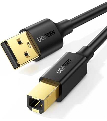 thumbnail image 2 of 6ft USB Printer Cable - USB Type-A To Type-B Cord For Brother Printers & More 2 of 13