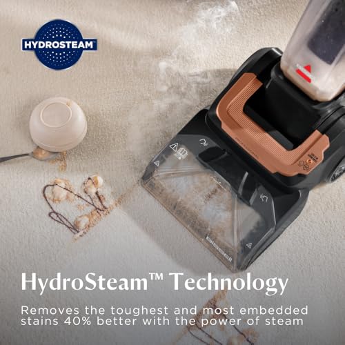 BISSELL PowerWash HydroSteam™ 4201K – Carpet & Upholstery Cleaner with HydroSteam™ Technology, Steam Pretreat Mode, XL DirtLifter PowerBrush & Easy-Clean Brush Roll | 2-Year BISSELL Warranty