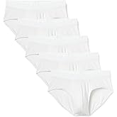 Amazon Essentials Men's Super Soft Modal Brief, Pack of 5