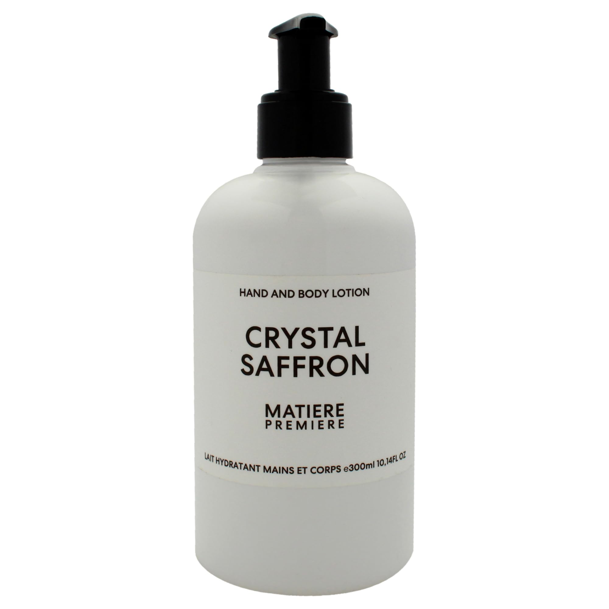 Hand and Body Lotion - Crystal Saffron by Matiere Premiere for Unisex - 10.14 oz Body Lotion