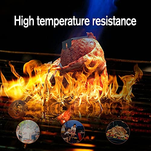 HONEVER Beer Can Chicken Holder for Grill Motorcycle, Stainless Steel