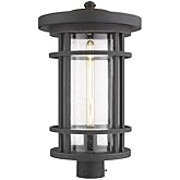 Z-Lite 570PHXL-ORB 1 Light Outdoor Post Mount Fixture, Oil Rubbed Bronze