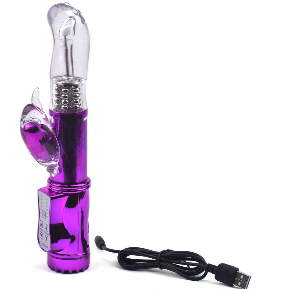 BeHorny High Power Multi-Mode Rechargeable G-Spot Rabbit Vibrator