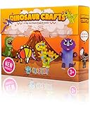 Craftikit ® 20 Dinosaur Crafts for Kids