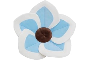 SUNDEE Baby Bath - Flower Baby Bath Pad Infant Bathtub Mat for Bathtub Tub Sink(Blue White)