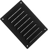 EUROPLAST Anthracite Metal Air Vent Grille Cover 140x190mm with Insect Mesh view 5