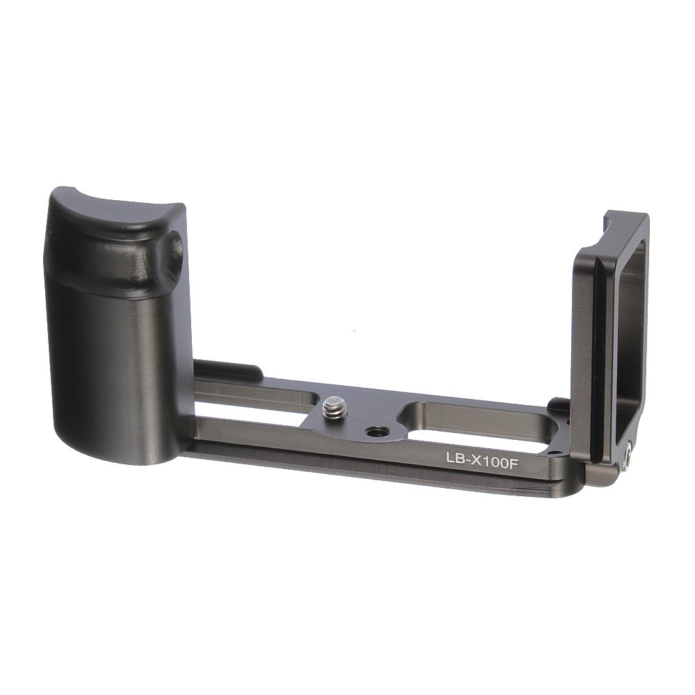 ZCTL QR Vertical L Bracket Plate Handle Grip Holder for Fuji Fujifilm X100F Camera Accessories fit Arca Swiss Tripod Head