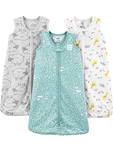 Simple Joys by Carter's Baby 3-Pack 2-Way Zip Cotton Sleepbags