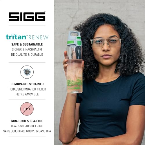 - Botella Tritan Renew - Total Clear ONE - Apta para bebidas carbonatadas - para lavavajillas - A prueba de fugas - Ligera como una pluma - Resistente a los arañazos - Sin BPA - 0,5L/0,75L/1,5L