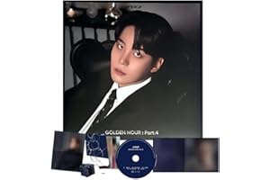 ATEEZ GOLDEN HOUR Part.4 Album Digipack [JONGHO Ver.] Cover + CD + Photocard + Booklet + Sticker + Folded Poster (Adrenaline)