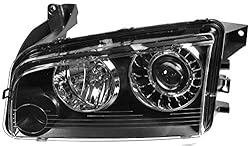TRQ 2 Piece Headlight Assembly Set HID Driver