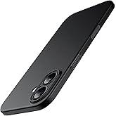 JETech Ultra Slim Case for iPhone 16 Plus 6.7 Inch, Camera Lens Full Protection, Lightweight Matte Finish PP Hard Minimalist Cover (Black)