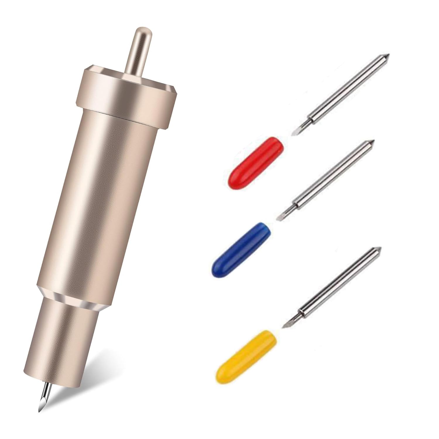 ZEACCT 4-Piece Fine Point Cutting Tool Set, Precision Housing Replacements for Vinyl, Paper, Cardstock, and Posterboard – Durable Crafting Essentials for DIY Projects
