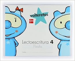 Lectoescritura 4 Pauta Volteretas H R B C Q G V Moreno Ana Filella Garcia Lluis Amazon Es Libros